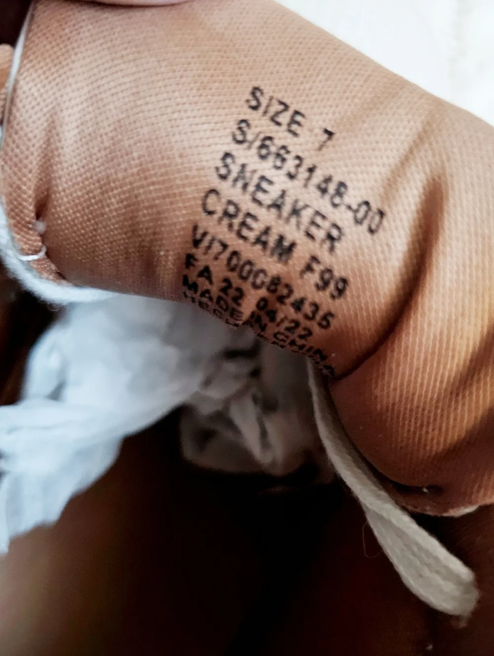 Banana Republic Retro Style Sneakers Cream Brown Lace Up Athletic Athleisure 7 - Picture 14 of 15